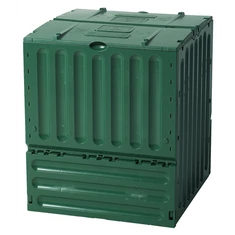 Komposztáló Eco-King 600 l, zöld - fő nézet - sunikft.hu