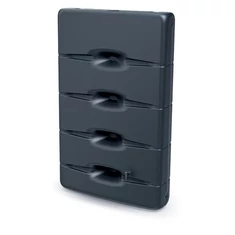 Esővízgyűjtő tartály, Aqua Wall 400 l, antracit - sunikft.hu
