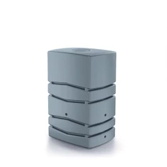Esővízgyűjtő tartály, Aqua Tower, 450 l, szürke - sunikft.hu