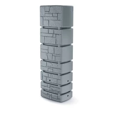Esővízgyűjtő tartály, Tower kőhatású, 350 l, szürke - sunikft.hu