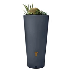 Vaso duplafunkciós esővízgyűjtő tartály, 220 l, grafitszürke - fő nézet - sunikft.hu