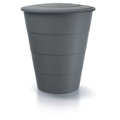 Esővízgyűjtő tartály, Smooth, 210 l, szürke - sunikft.hu