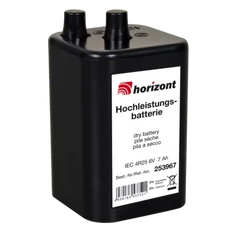 Blokkelem "Őrszem" és ConeFix lámpához 6 V, 4R25 6V/7Ah - sunikft.hu