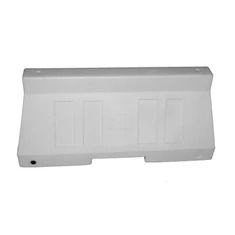 Elválasztó terelő elem, PE fehér, homokkal/vízzel tölthető (107x40x49cm) - sunikft.hu