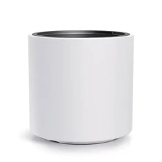 HEOS virágcserép, fehér, 29 cm  - sunikft.hu