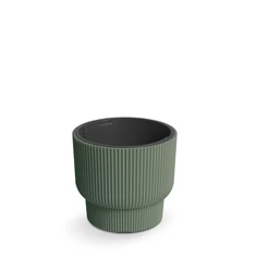 MILLY virágcserép, fenyőzöld, 27 cm - sunikft.hu