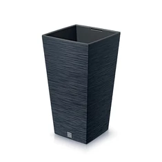 Virágláda Furu SQUARE kaspó, 75 cm, antracit - sunikft.hu