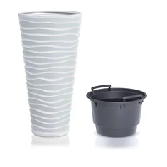Sand Slim Virágkaspó, 62 cm, fehér színű - sunikft.hu