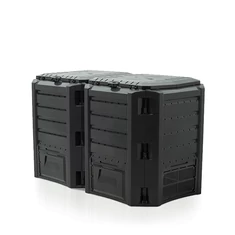 COMPOGREEN komposztáló fekete színű, 800 literes modul - sunikft.hu