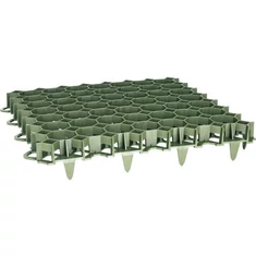 TERRA műanyag gyeprács, zöld színű,  493 × 493 × 40 mm – 0,24 m² - sunikft.hu
