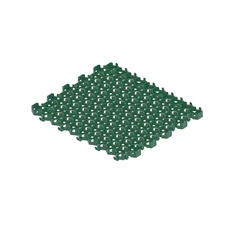 TERRA HexPave PEHD gyeprács, sötétzöld színű, 580 × 505 × 30 mm - sunikft.hu