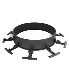 TERRA PP gyepszegély készlet, 45 mm, zöld, fekete színben, 4 x 1 m + 12 rögzítő tüskével - sunikft.hu