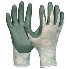 Gardenluxe Daisy kesztyű, zöld színű, 7/S-es -sunikft.hu