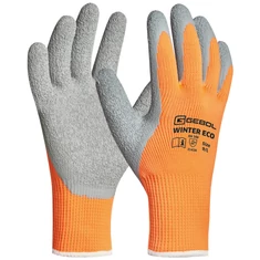 Téli munkavédelmi kesztyű, Winter Eco narancssárga, M-XXL méretű - főkép - sunikft.hu