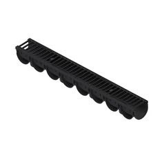 PP EASY 3 vízelvezető folyóka, öntöttvas rács B125 terheléssel - sunikft.hu