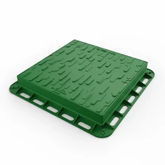 Terra PP URBAN aknafedél 600×600 mm, zöld   - sunikft.hu