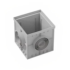 Monolit víznyelő akna, fedő nélkül - 400 x 400 mm - sunikft.hu