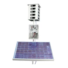 Madárriasztó készülék szett, hanghatással-solar - Mega Blaster Pro - sunikft.hu