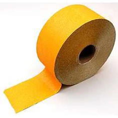 Útjel szalag ideiglenes 12 cm sárga (100 fm/tek.)
