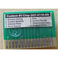 Egyedi madárhang, Madárriasztó készülékhez tartozó kiegészítő Chip, No.35 - sunikft.hu
