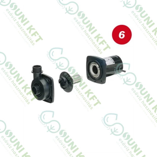 Tavi szivattyú alkatrész Messner eco-x2 7500 forgórész - rotor és tengely - sunikft.hu