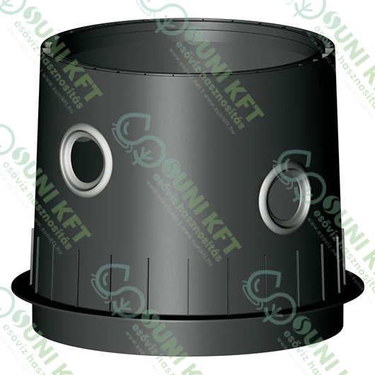 Platin /Carat XL /XXL tankidom Maxi fekete, DN100-es bekötéssel - sunikft.hu