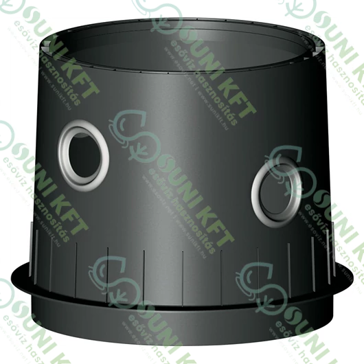 Platin /Carat XL /XXL tankidom Maxi fekete, DN150-es bekötéssel - sunikft.hu