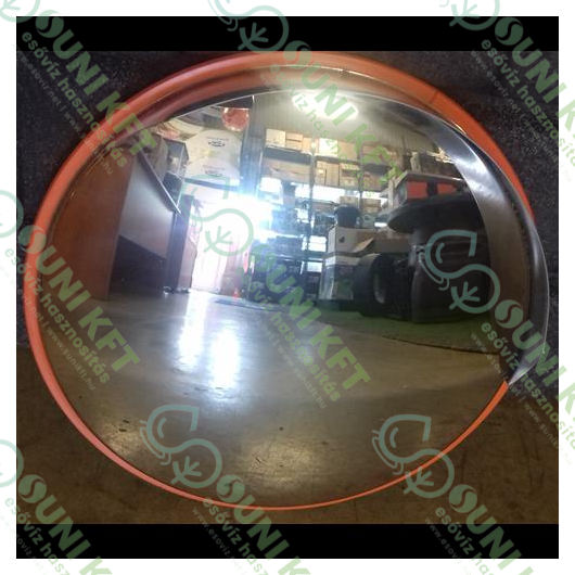 Tükör kültéri 330 mm, acél INOX - sunikft.hu