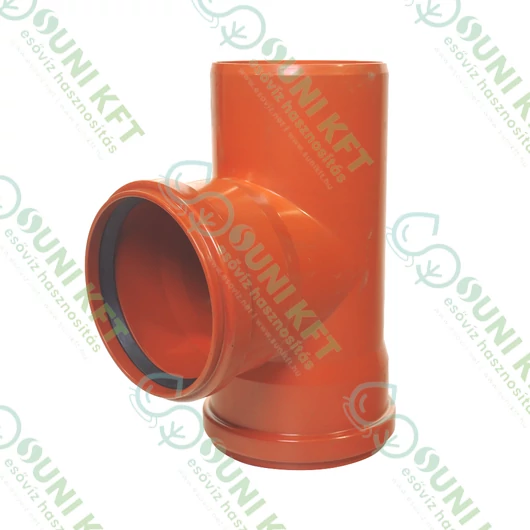 KG PVC T idom KGEA- 315/125/90° - sunikft.hu