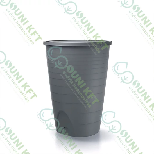 Esővízgyűjtő tartály, Peruno, 260 l, szürke - sunikft.hu