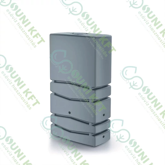 Esővízgyűjtő tartály, Aqua Tower, 350 l, szürke - sunikft.hu