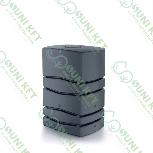 Esővízgyűjtő tartály, Aqua Tower, 450 l, antracit - sunikft.hu