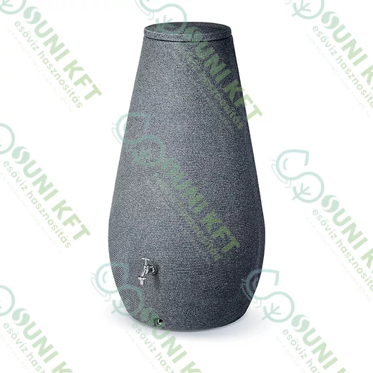 Esővízgyűjtő tartály, Drop 410 l, gránitszemcsés - sunikft.hu