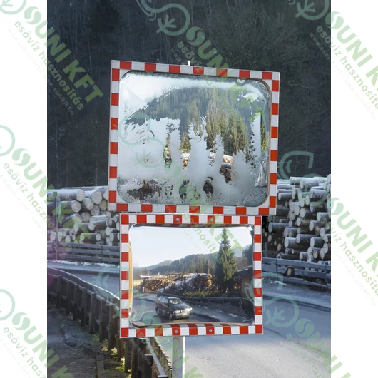 Tükör DURABEL - ICE FREE jegesedésmentes közlekedési tükör 600x800 mm - sunikft.hu