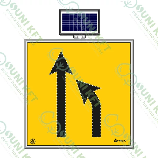 Napelemes LED-es útkarbantartási táblák  - sunikft.hu