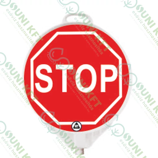 Műanyag figyelmeztető tábla - STOP - sunikft.hu