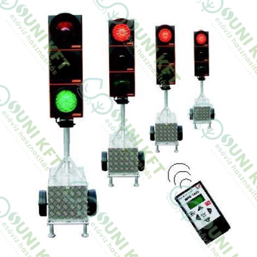 Forgalomirányító fényjelző készülék komplett MPB 1400 (szett) - LED-es technikával - sunikft.hu
