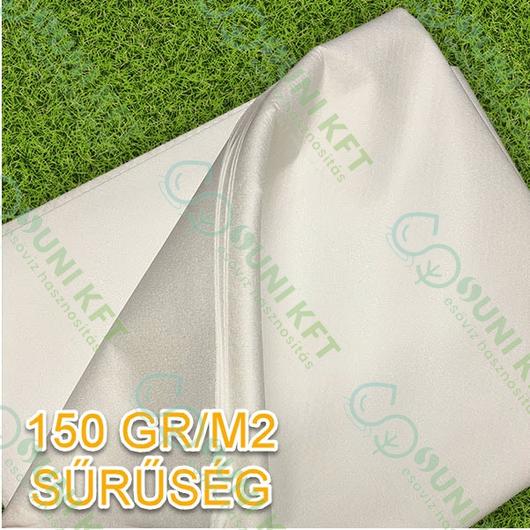 Geotextília 150 gr/m2, 2x4,2 méter- 8,4 m2/csomag (fehér)