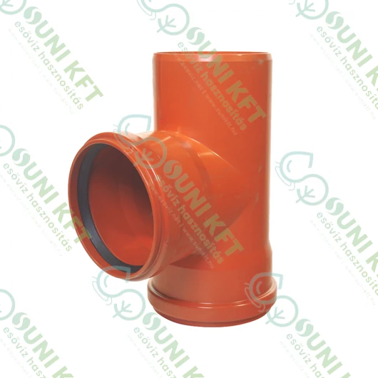 KG PVC T idom KGEA- 110/110/90° - sunikft.hu