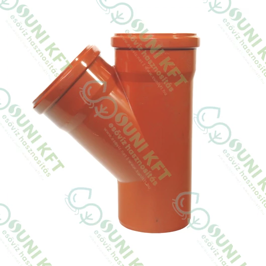 KG PVC Y idom KGEA-125/110/45° - sunikft.hu