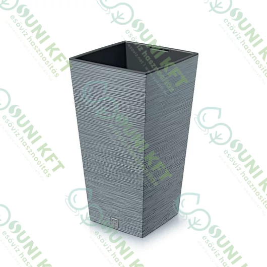 Virágláda Furu SQUARE kaspó, 55 cm, beton - sunikft.hu