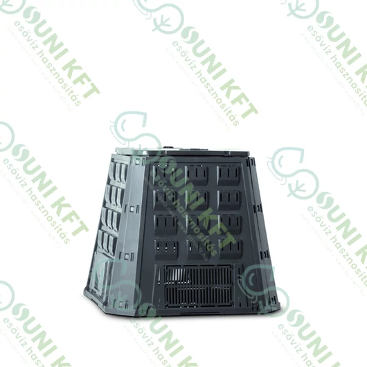 EVOGREEN  komposztáló fekete színű, 420 literes - sunikft.hu