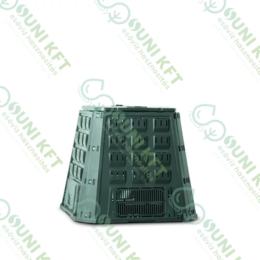 EVOGREEN  komposztáló fekete színű, 420 literes - sunikft.hu