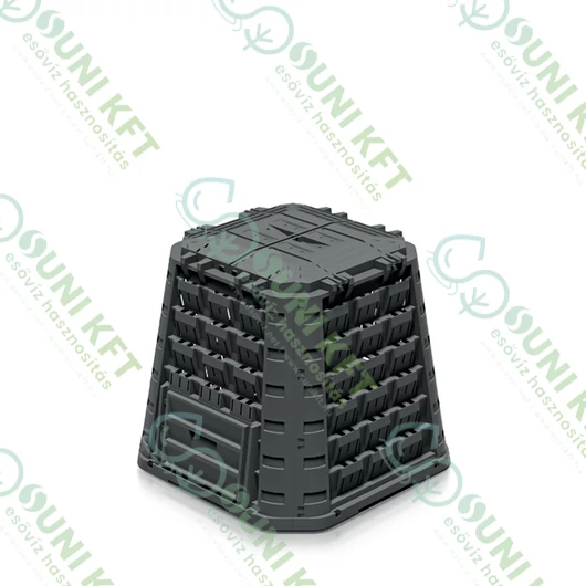 EVOGREEN VARIO  komposztáló fekete színű, 450 literes - sunikft.hu
