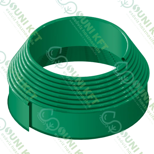 TERRA COUNTRY LINE PP gyepszegély, zöld színű, 10 cm x 9 m - sunikft.hu