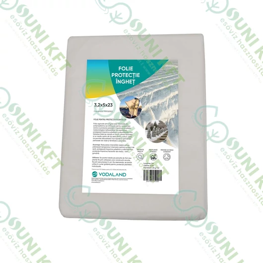 Növénytakaró fagy ellen, PP TERRA 3,2 × 5 m, 23 g/m², fehér színű - sunikft.hu