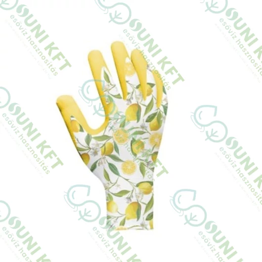 Gardenluxe Citrom kesztyű, 7/S - sunikft.hu