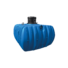 Kép 3/6 - Flat L lapos esővízgyűjtő tartály, 10000 l, kék