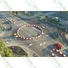 Kép 2/2 - Forgalomterelő elem 1000x600x400 mm piros - sunikft.hu