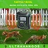 Kép 4/5 - Ultrahang riasztó, mozgásérzékelő + LED vaku, nyest, macska, kutya, róka, gém - 200 m²